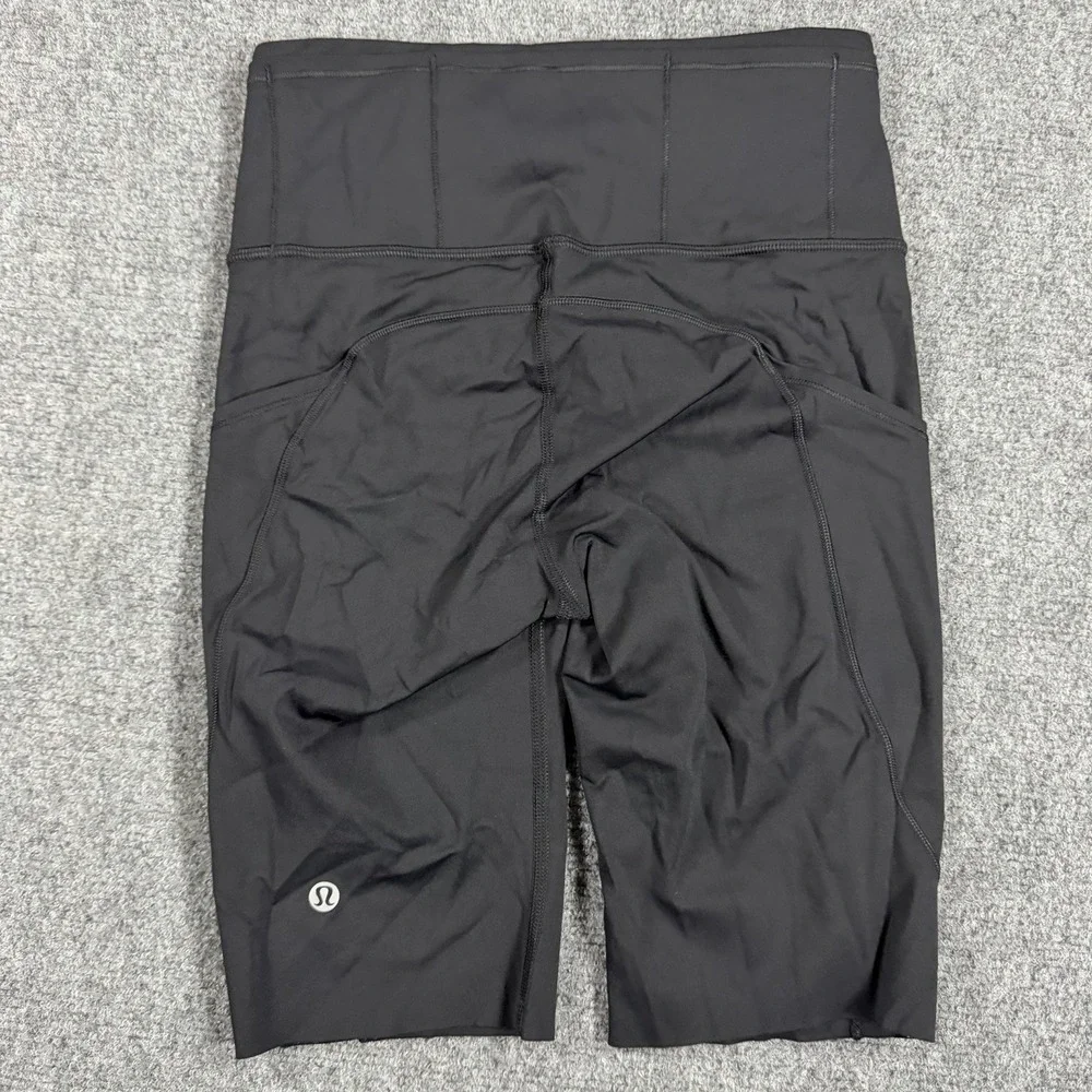 Lululemon Fast And Free Shorts Womens 4 Black 10